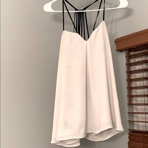 White and black tank